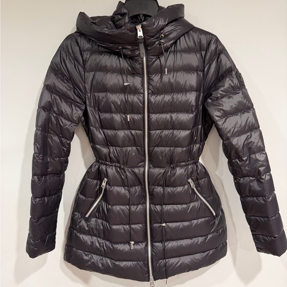 Mackage TARA Packable Black Puffer Jacket with Chevron Quilting - Picture 7 of 17